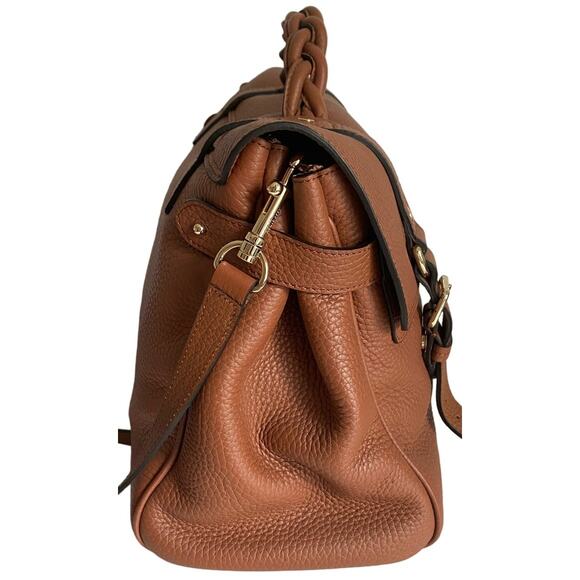 Mulberry Alexa Heavy Grain Chestnut - Incl. Fabrinique Purse Pillow Insert - Picture 7 of 16